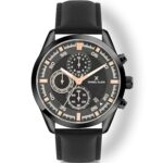 Daniel Klein Grey Dial with Leather Strap Watch for Men – DK.1.14291-3