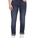 U.S. POLO ASSN. Men’s Slim Mid Rise Jeans (UDJC0079_Blue_34)