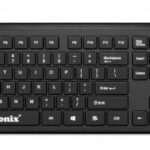 Fronix FKW501 Full Size Wireless Computer Keyboard with 1 Led Function | Black | 104-keys | Compatible for Windows | Desktop | Laptop | All in one with 10 Million keystrokes