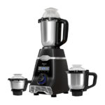 HAVELLS Black 500 W Mixer Grinder(Silencio | 3 Jars | Black, Silver)