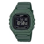 Casio Youth W-218H-3BVDF Digital Black Dial Unisex (D394)