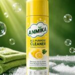 ANMIKA All-Purpose Cleaner Foam Spray, Lemon Fresh Multi-Surface Cleaning Foam for Kitchen, Bathroom, Car & Home, Removes Dirt and Grime, Powerful Everyday Cleaning Solution