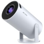 Ant Esports View 515 Plus Smart Android Projector | Full HD Support with 4K Decoding | 4000 Lumens Brightness | Dual-Band WiFi | 150” Screen | HDMI/USB | Built-in Speaker – White