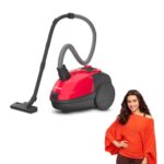 Eureka Forbes Omni Vac Plus Vacuum Cleaner| 1200W Powerful Motor| 19 kPa Suction Power| Blower Function| Variable Suction Control| 6 Cleaning Accessories| Auto Cord Winder| Multi-Surface Cleaning