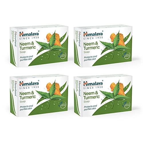 Himalaya Neem & Turmeric Soap, 75g (Pack of 4)