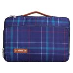 Protecta Oscar Waterproof 13 Inch Laptop Bag for Men & Women Ideal for Office & College Compatible with MacBook Air M1 A2337 and MacBook Pro A2338 & Other Slim 13″ Laptops – (Plaid Print)