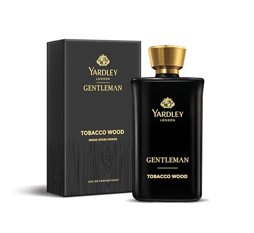 Yardley London Tobacco Wood | Eau De Parfum | Long Lasting International Perfume for Man | Smoke Spices Woods Fragrance | Upto 15% dosage | 100ml EDP| Ideal Gift for Man