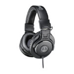 audio-technica Ath-M30X Wired On Ear Headphones Without Mic Wired without Mic(Black, On the Ear)