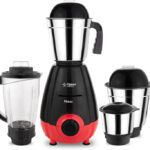 Flipkart SmartBuy Power Chef 600 W Juicer Mixer Grinder(Neo | 4 Jars | with 1 year extended warranty | Black, Red)