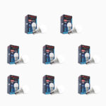 ANCHOR 9 W Basic Standard B22 LED Bulb(White, Pack of 8)