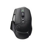 Logitech G502 X Lightspeed Wireless Gaming Mouse – Optical Mouse with LIGHTFORCE Hybrid Optical-Mechanical switches, Hero 25K Gaming Sensor, Compatible with PC/macOS/Windows – Black