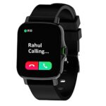 Maxima Max Pro X6 Calling Smartwatch with premium Speaker & Mic,accurate SpO2 monitoring, 8 Fitness modes,Social Media Alerts,Multiple watch faces,1.7″ Full HD Display (400 Nits)-Black