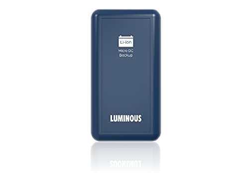 Luminous 1202|Mini Ups|Dual-Band Router | Reliable Power Backup During Power Cut for WiFi Router,Intercom,Set-Top Box,Alexa,and Mini Camera|Upto 4Hrs Portable & Protection,Blue