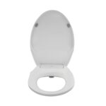 Johnson EcoClean Oval Shaped Bidet Toilet Seat Cover | 2 Retraceable Wands for Gentle & Strong Cleaning | Soft Close Feature | Retraceable Self Cleaning Wands | 1950 Grams | 50 cm x 36.3 cm