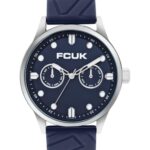 FCUK TRACKOR FW25 Men’s Analog Watch with Blue Case & Matt Blue Dial – FC182U