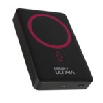 Eveready Ultima MagSafe Compatible Wireless Power Bank PB32, 10,000mAh, 15W Wireless & 22W Wired Fast Charging, Strong Magnetic Attachment, Compatible with iPhone 12 & Above, Android & Qi Devices