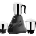 Butterfly Hero 500 Watts Mixer Grinder with 3 Jars | 3 Stainless Steel Multipurpose Jars | ABS Body | Motor Overload Protection | 1 Year Manufacturer’s Warranty | Grey