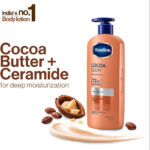 Vaseline Cocoa Glow Serum in Lotion With 100% Pure Cocoa Body Lotion For Dry Skin 725ml(725 ml)
