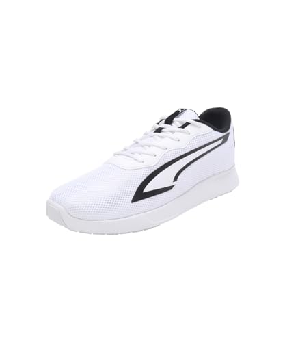 PUMA | Tychonic Men’s Sneakers | White-Black | 8UK