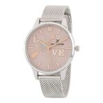Daniel Klein Stainless Steel Analog Pink Dial Women’s Watch-DK.1.12791-4