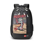 Gear Fiction 2 Backpack 17″/29L Medium Water Resistant School Bag for Boys/Girls (Black-Mint)