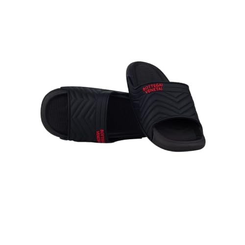 Men’s Designer Quilted Slides, Stylish Summer Footwear, Elegant Indoor & Outdoor Wear, High-End Fashion Sandals, Soft Slip-On Design, Lightweight and Durable