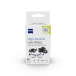 ZEISS Lens Wipes 20 Count- 70% Alcohol| Lens Cleaner – Perfect for Spectacles, Eyeglasses, Sunglasses, Camera Lenses, Binoculars and All Other Lenses