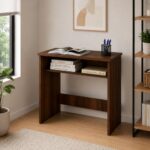 CABPRO DIY Engineered Wood Computer Table, Compact Study Desk for Home Office, Bedroom & Small Spaces (75 x 80 x 45 CM)