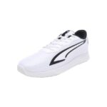 PUMA | Tychonic Men’s Sneakers | White-Black | 8UK