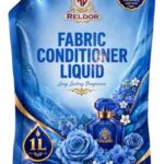 Reldor Morning Fresh Fabric Conditioner 1 L Refill Pack|| After Wash Liquid Fabric Softener – For Softness|| Shine & Long Lasting Freshness