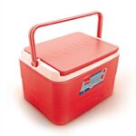 Cello Chiller Ice Box | Standard Size for Travel Party Bar Ice Cubes | Cold Drinks | Medical Purpose | 3 Litre, Red