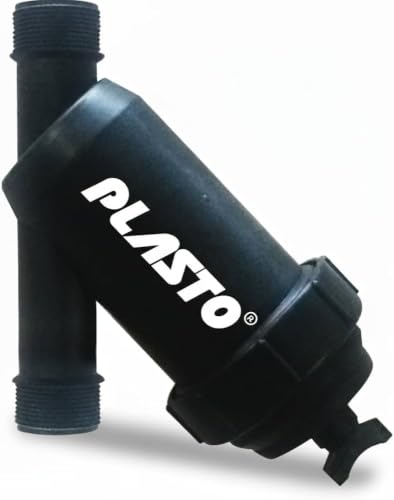 Plasto Water Tank Filter Cleans All Sand, Dirt 150 Micron | 304 Mesh Filter for Home or Apartment Water Tank | 5 Year Warranty (1 inch/25 mm)
