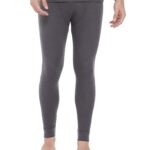 Amazon Brand – Symbol Men’s Thermal Pant | Winter Wear | Body Warmer Regular Mid Rise Bottoms Dark Grey Small