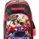 STRIDERS Transformer School Backpack for Kids | Durable Lightweight Spacious Bag | Padded Comfortable Straps | Marvel Superhero Design | Ideal for School Travel & Play