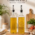 OTIZ 900 ml Cooking Oil Dispenser Set(Pack of 2)