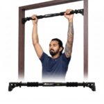 Boldfit Pull Up Bar Door for Home Workout (200Kg) – Gym Equipment for Home Workout | Adjustable Door Way Chin Up Bar for Home Workout for Kids & Adults | PullUp Bar for Men & Women | Anti-Skid Grip (72-104 CM)
