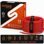 Laviland FR PVC 1 sq/mm Red 90 m Wire(Red)