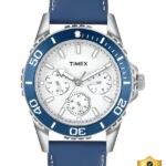 TIMEX Multi Function White Dial Analog Watch – For Men