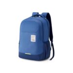 Kamiliant by American Tourister Biz Pro Casual Laptop Backpack with 15″ Inch Laptop Compartment, 30 L Capacity, Ergonomically Designed with Bottle Holder for Men And Women – Blue
