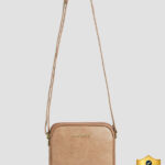 Caprese Zenith Sling Medium Dusky Pink Bag for Women Sling Bag(Brown, 2 L)