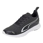 PUMA | Unleash Men’s Sneakers | Asphalt-Light Lime-Nimbus Cloud | 10UK