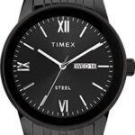 TIMEX Trend Round 41mm Black Dial Analog Men Watch – TW2T50400AP
