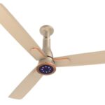 Polycab Aerofame 1200mm 5-Star BLDC Ceiling fan for Home with Remote| Energy Saving| High Air Delivery | 3+1 yr Warranty [Champagne Gold]