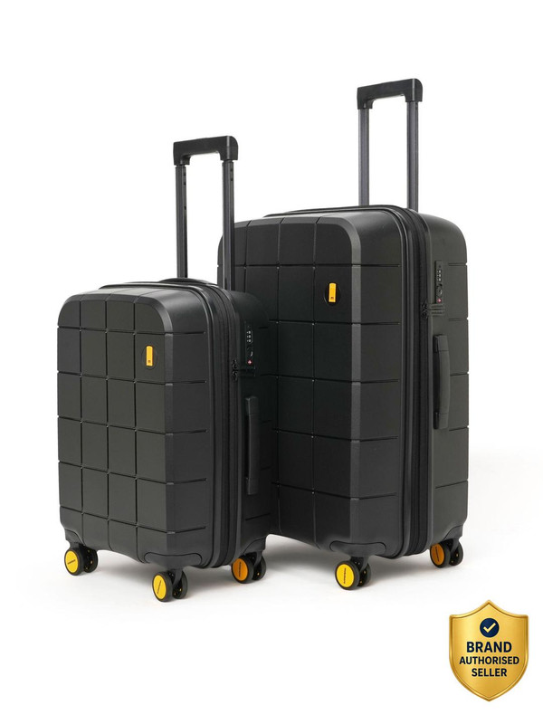 Mokobara The Hovercraft Expandable Luggage Set of 2 (Small 55cm | Medium 67cm) Expandable Cabin & Check-in Set 8 Wheels – 26 inch