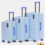 Mokobara The Aisle Trunk – Set of 3 Luggage (Small 55.5 cm | Medium 65 | Large 75.5cm ) Cabin & Check-in Set 8 Wheels – 30 inch