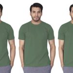 Lux Nitro Men’s Regular Fit (Round Neck T-Shirt_DEEP Grass Green 2XL)