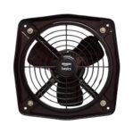 Amazon Basics 9″ Fresh Air Exhaust Fan | 40W | 230 mm Sweep | Corded Electric | Window Mount | 45-52 dB | Indoor Use | Metal – Black