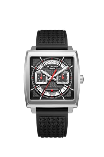 Lee Cooper Multifunction Black Square Dial Men’s Watch – LC08065.351