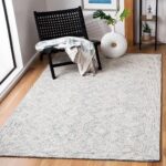 Decco Flooring Soft Pure Woolen Modern Collection Tufted Carpet for Living Room,Bedroom’Kitchen and Hall (4 X 6) Feet